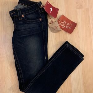 NWT TRUE RELIGION JULIE STRAIGHT LEG JEANS